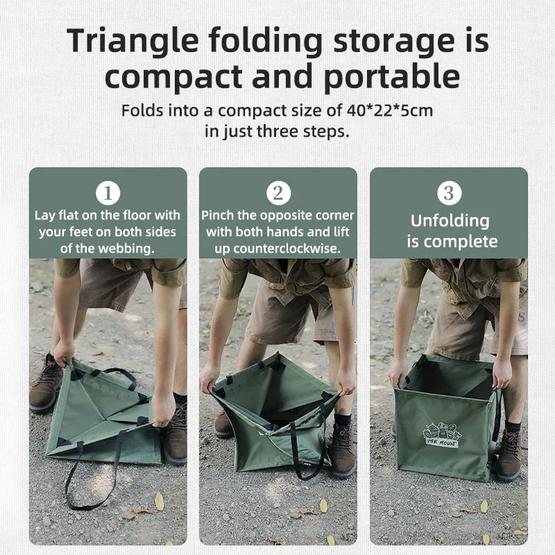 ISE MOUNT Многофункциональный ящик для хранения на открытом воздухе кемпинга