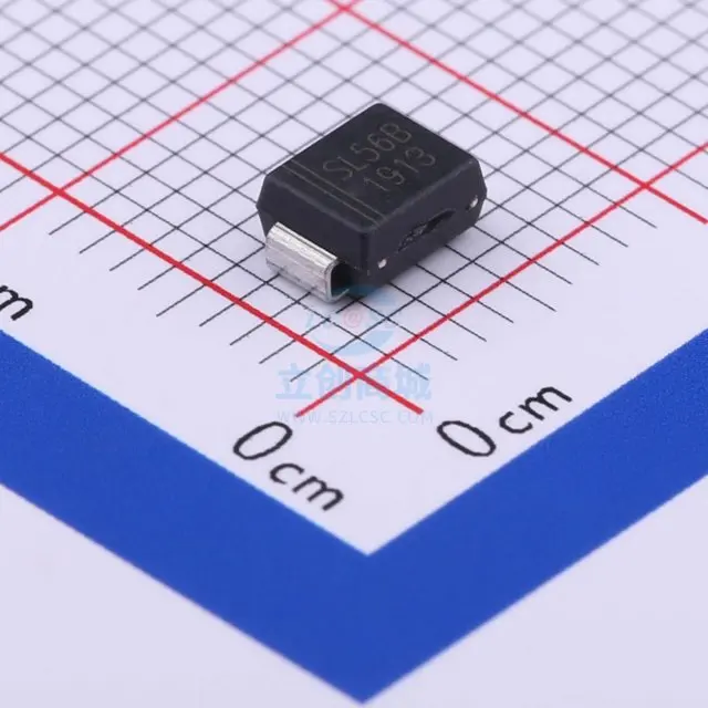 

free shipping 60V 5A 500mV@5A SSL56B 10pcs