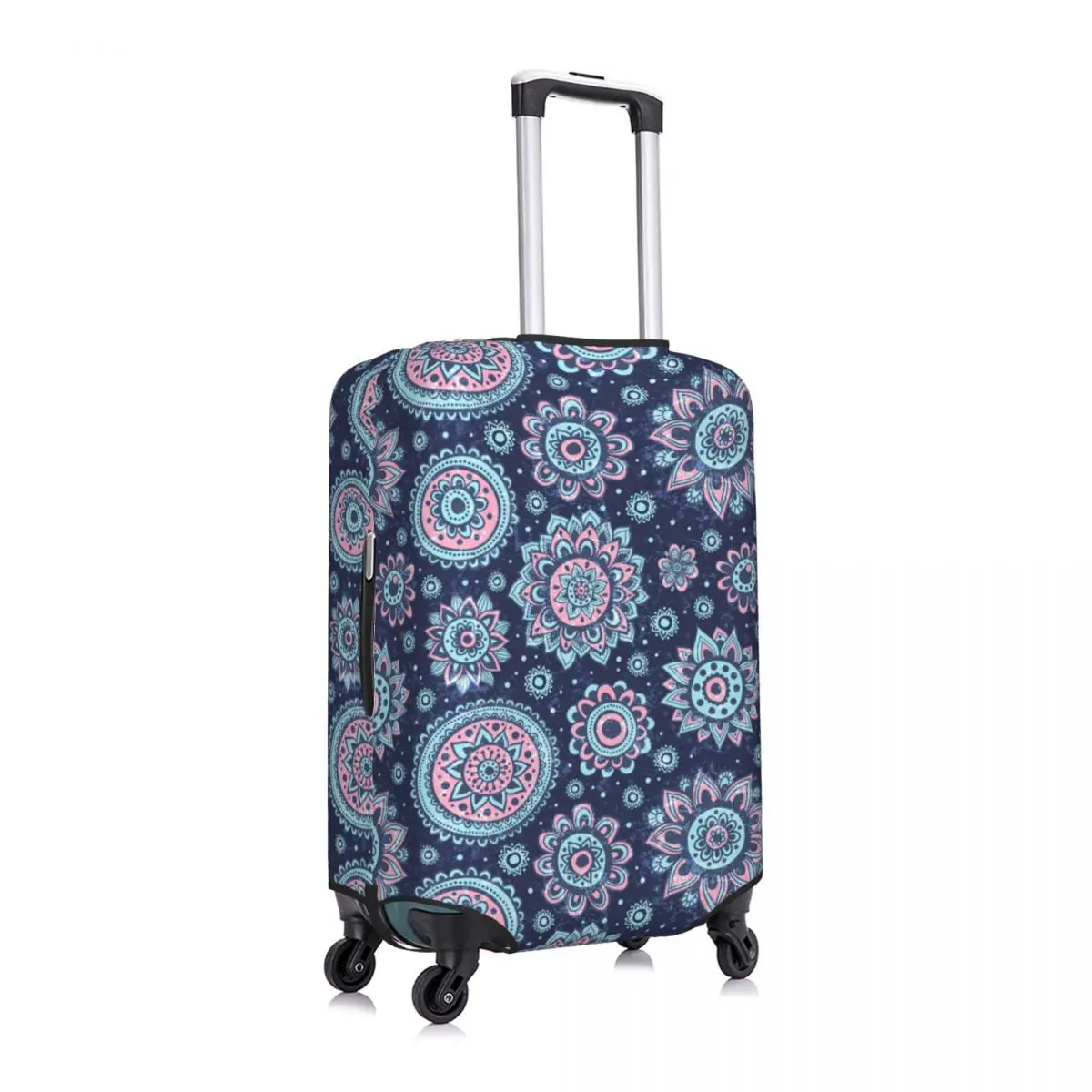 

Ethnic Pattern (4) Luggage Cover Spandex Suitcase Protector Fits 19-21 Inch