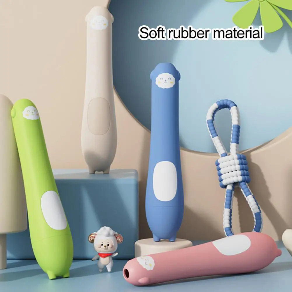 

Skipping Rope With Ergonomic Handle Length Adjustable Tangle-free Skipping Jump Rope Fitness Equipment For Children Soft Beaded