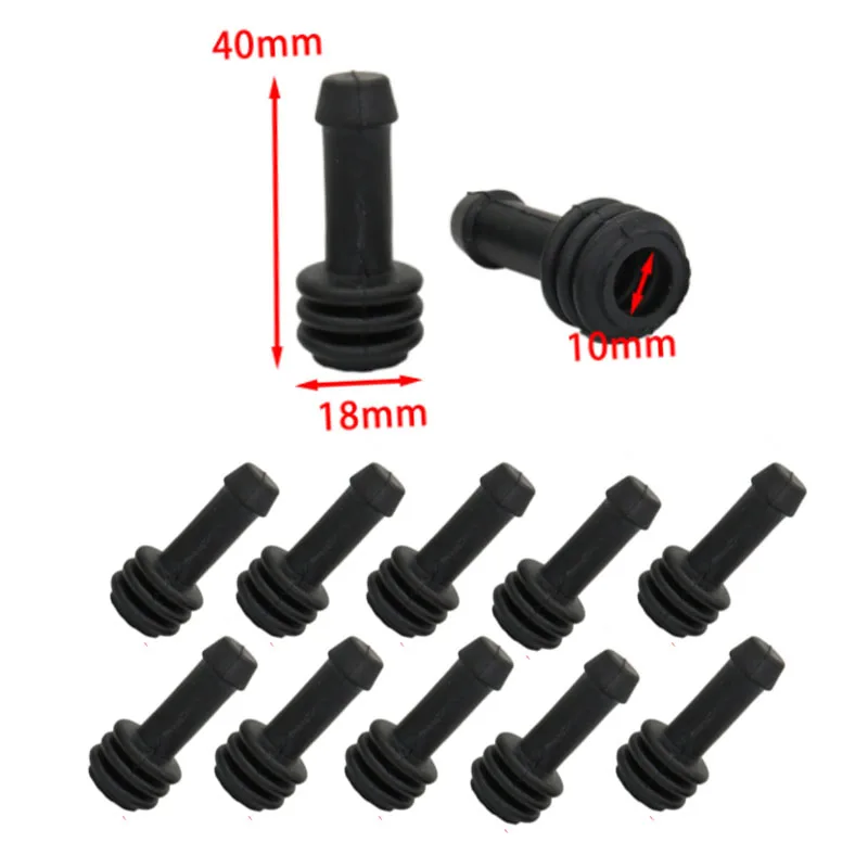 

10 шт., тормозной верхний нижний насос, суппорт, амортизатор, пылезащитный чехол, резиновый диск, водонепроницаемый колпачок для мотоцикла, скутера, велосипеда