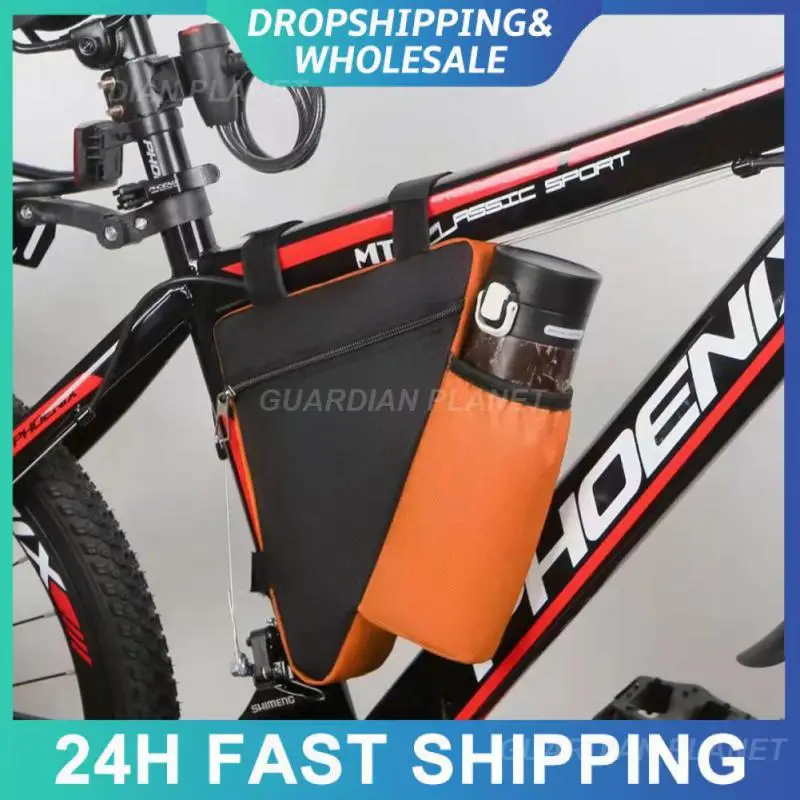 

Велосипедная сумка из ткани Оксфорд, износостойкая велосипедная сумка, велосипедная треугольная сумка, велосипедная сумка с передним пучком, треугольная, с верхней трубкой