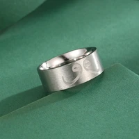 todorova stainless steel arabic wedding vav band rings for men women trendy muslim jewelry accessories gift