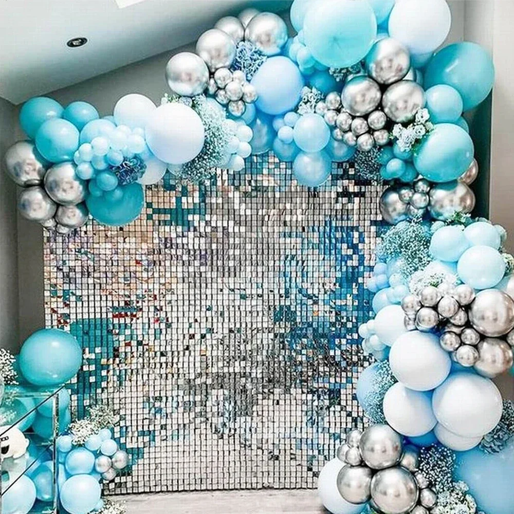 1/3/6/12 шт. блестящая зеркальная настенная панель Золотая квадратная прозрачная