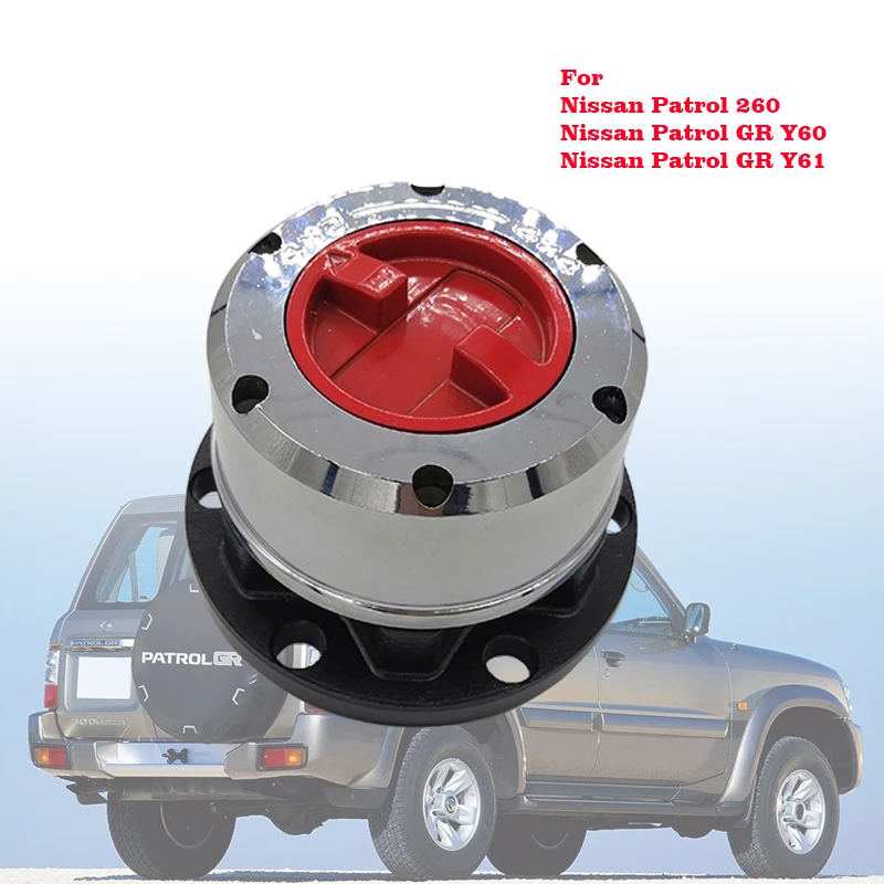 

Free Wheel Locking Hubs for NISSAN Patrol 260 GR Y60 GR Y61 TATA Sumo All, for FORD Maverick B021HP AVM445HP