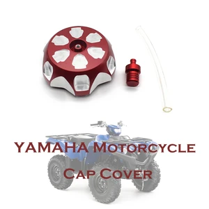 Pokhaomin Motorcycle CNC Aluminum Cap Cover 50MM Fuel Tank Gas for Yamaha Raptor YFM 700 700R YFM700 2008 -2017