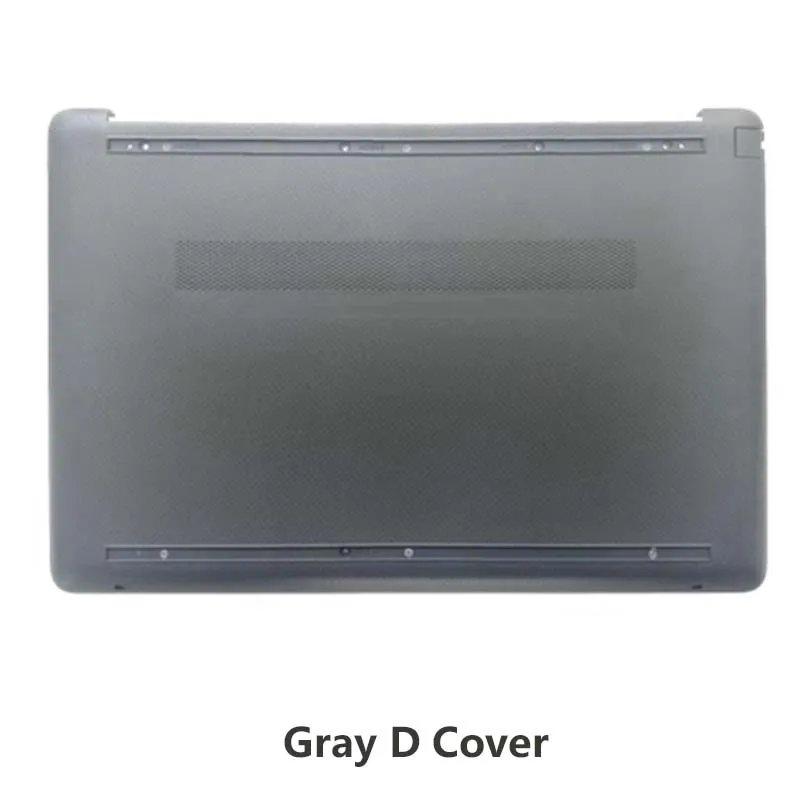 Фото Для HP 15-DW 15S-DY 15S-DU 15-GW TPN-C139 250 255 G8 G9: Серый задний корпус ЖК-дисплея, передняя рамка, подставка для рук, нижний корпус, петли №5