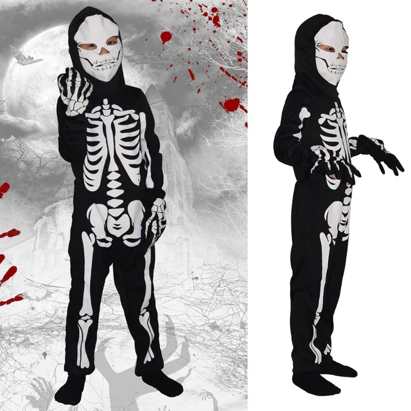 Детская одежда для косплея на Хэллоуин 2 шт./компл. реквизит забавный комбинезон