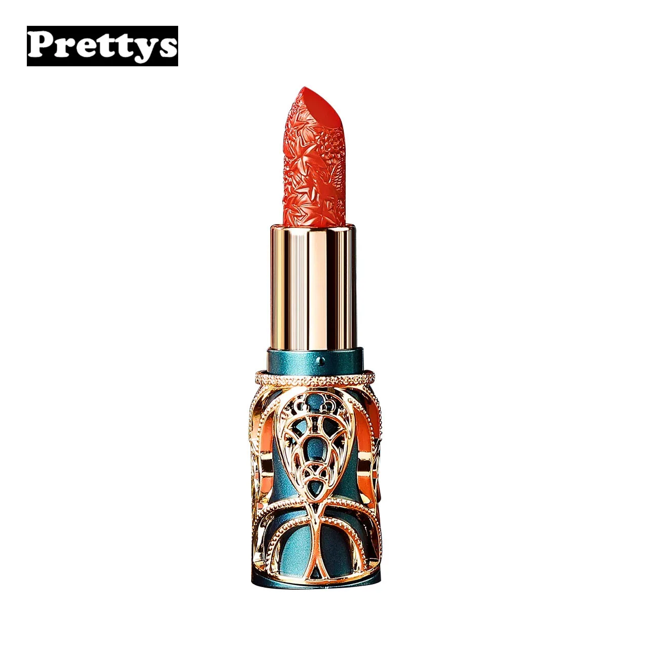 

4 Color High-Quality Chinese Aristocratic Style Carved Trend Natural Matte Fog Velvet Lipstick Makeup Lip Gloss Batom Maquillaje
