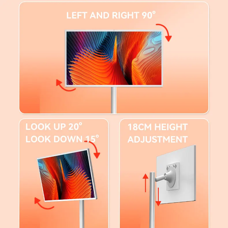 Мониторы с сенсорным экраном JCPC 6 ГБ + 128 память большой емкости BestieTV напольная