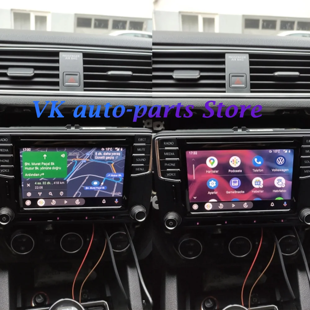 5Q0 035 726 E для VW Golf 7 MK7 VII CarPlay Media USB AUX переключатель MIB2 MDI AMI адаптер штепсельная вилка