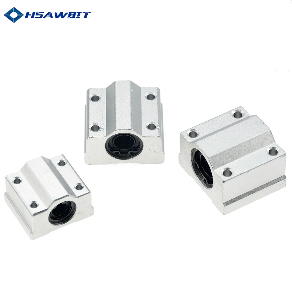 

Скользящая втулка SC8UU SCS8UU SC10UU SCS12UU SCS16UU SC20UU, линейный вал, запчасти для 3D-принтера CNC, 1 шт.