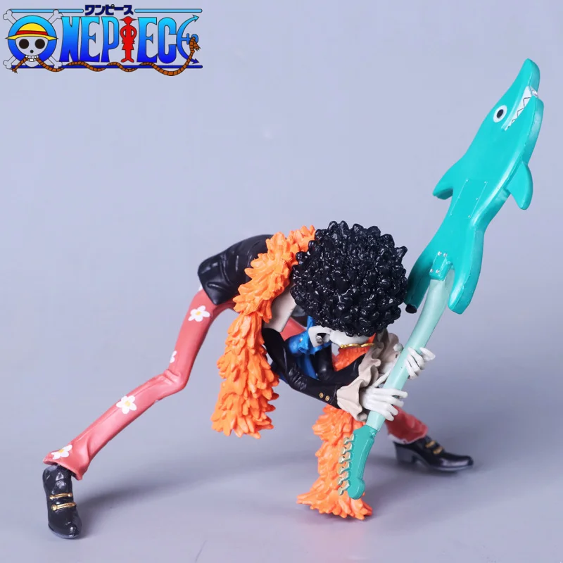

Anime One Piece 18cm Figure Brook King Of Souls Musician Manga Statue Pvc Action Figurine Collectible Model Toys Birthday Gifts