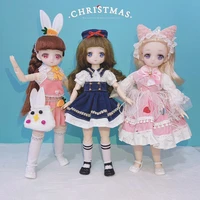 cute 30cm doll dress up doll two dimensional anime face 16 bjd doll or clothes kids girl toys birthday gift lol dolls