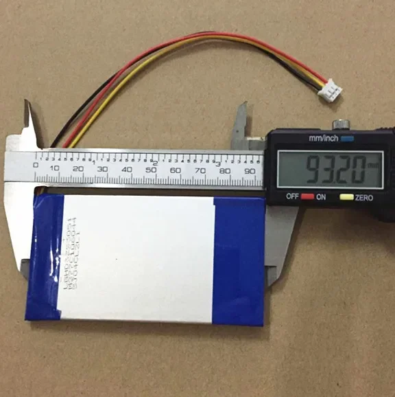 Yorwats Полимерная батарея для проигрывателя MP3/MP4 800 мАч