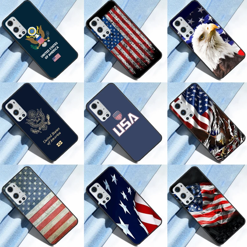 Американский флаг США для OnePlus Nord CE 2 Lite 2T N20 N10 N100 N200 чехол 8 9 10 Pro 9R 8T 10T Ace