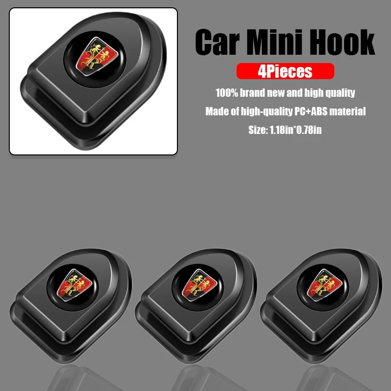 

Car Mini Hook Seat Back Concealed Hook Stickers for Roewe I5 350 Panel Radio 550 Rx5 750 360 Ei5 Holden Caulfield Accessories