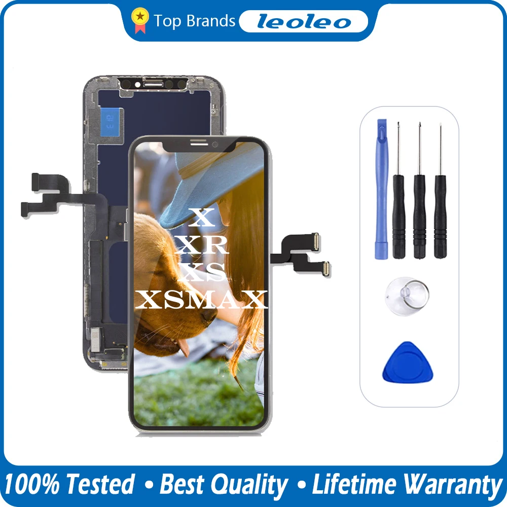 

Новый 100% протестированный ЖК-дисплей AAAAA +++ сенсорный экран для iPhone X XR сменный экран XR XS Max с инструментами для ремонта подарки для iPhone
