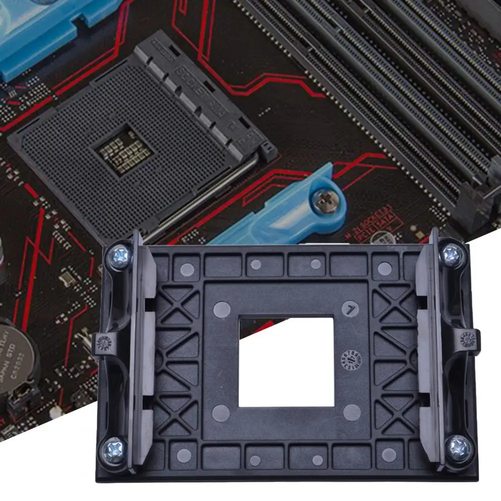 AM4 Radiator Bracket Replaceable Easy Installation Good Hardness CPU Steady Heat Sink Socket Bracket for AMD X370/B350/A320