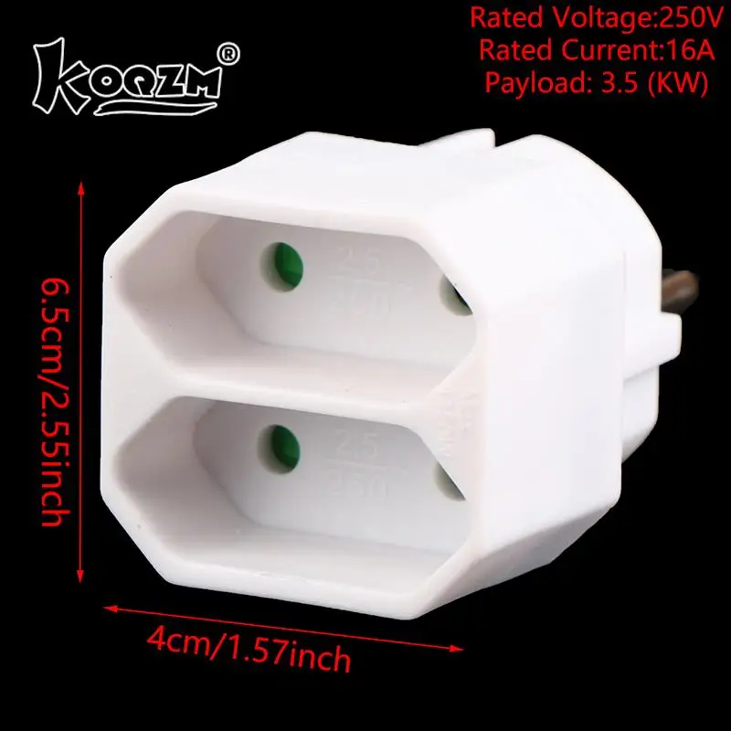 

Европейский адаптер розетки 1 в 2/1 в 3