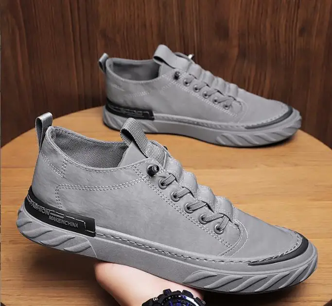 

New Canvas Shoes Breathable Men Sneakers Casual Slip-on Flats Fashion Loafers Men's Running Shoe Zapatillas