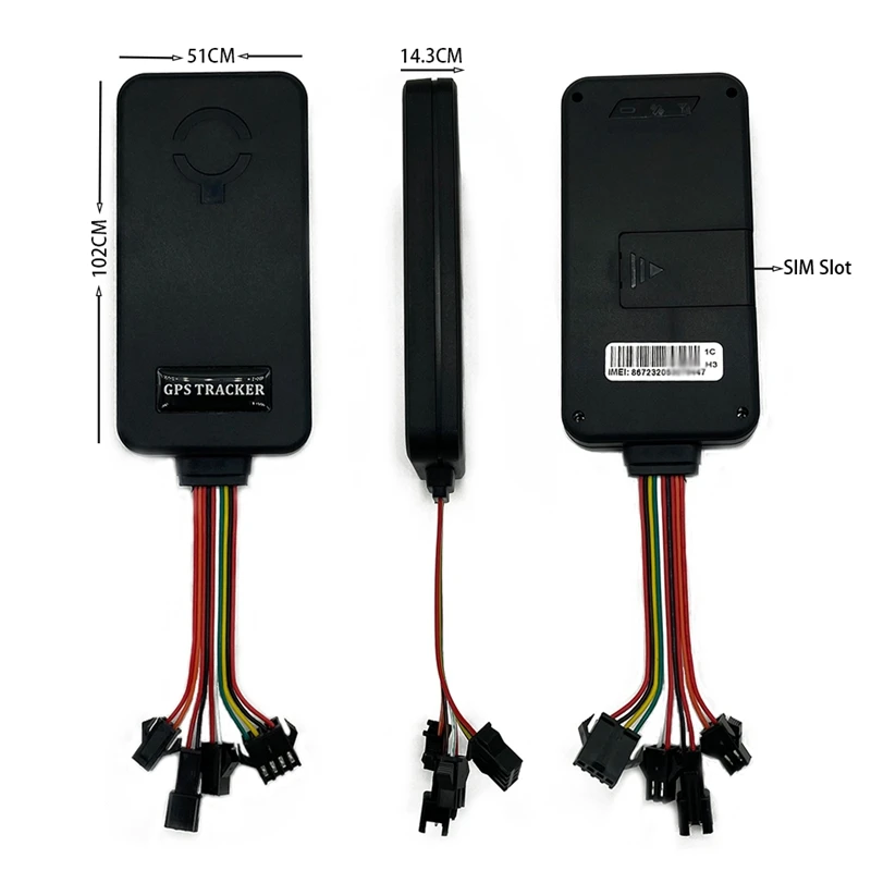 Мини GPS автомобильный трекер локатор отключение топлива + LBS AGPS для автомобиля 12-36
