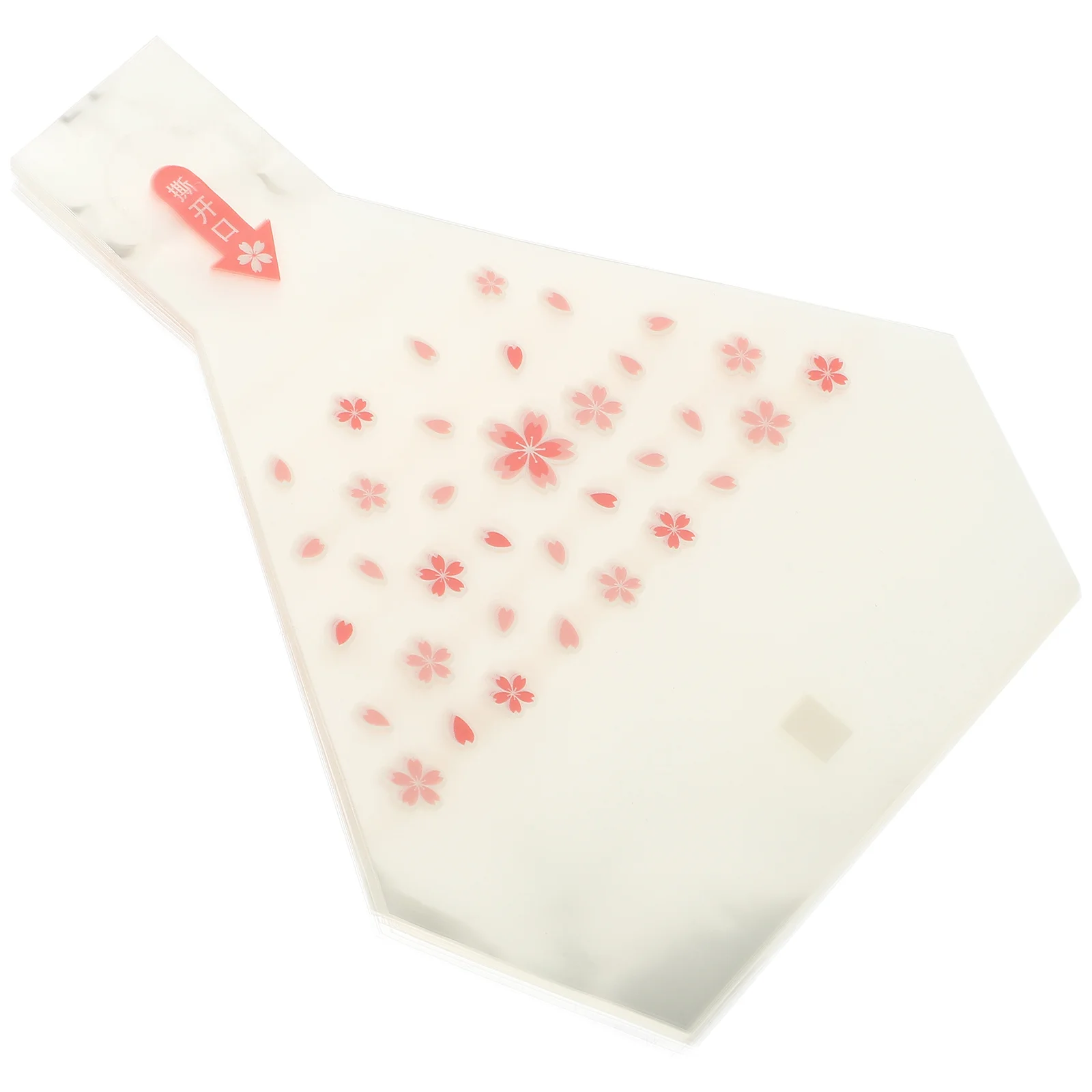 

100pcs Disposable Easy Tear Wrapper Bag Rice Ball Packing Wrappers Onigiri Wrappers Rice Ball Packing Bags