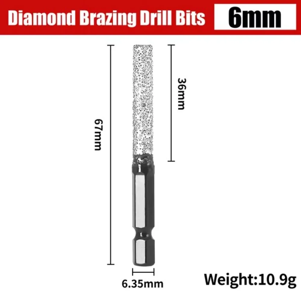 

Алмазное сверло для гранита 6/8/10/12 мм