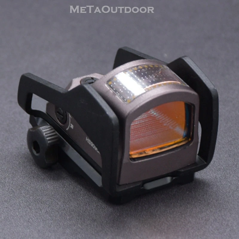 Тактический голографический отражающий прицел на солнечной батарее 1x с красной