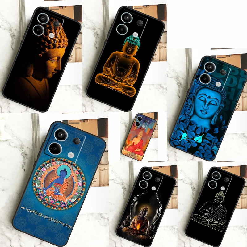 Чехол Будды Budha для Xiaomi Redmi Note 13 Pro 12 11 9 10 12S 11S 10S 9S 10C 12C 13C чехол