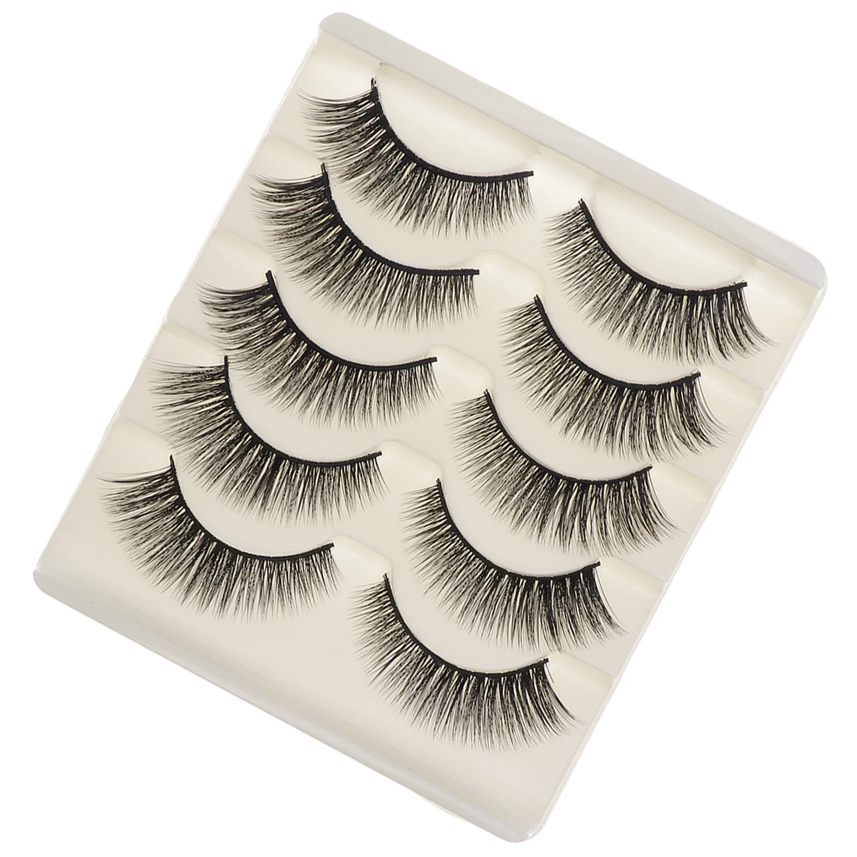 

5 Pairs False Eyelashes Natural Thick Makeup Tools Lash Extensions for Ladies