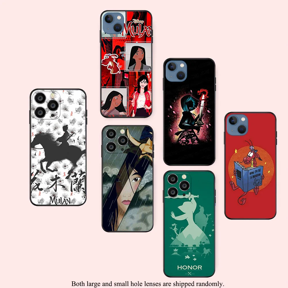 Мягкий чехол ID-62 принцесса Мулан для Huawei Mate Nova 20 P20 P30 P40 2i 2 3 3i 4E 5T 7 SE Lite Pro