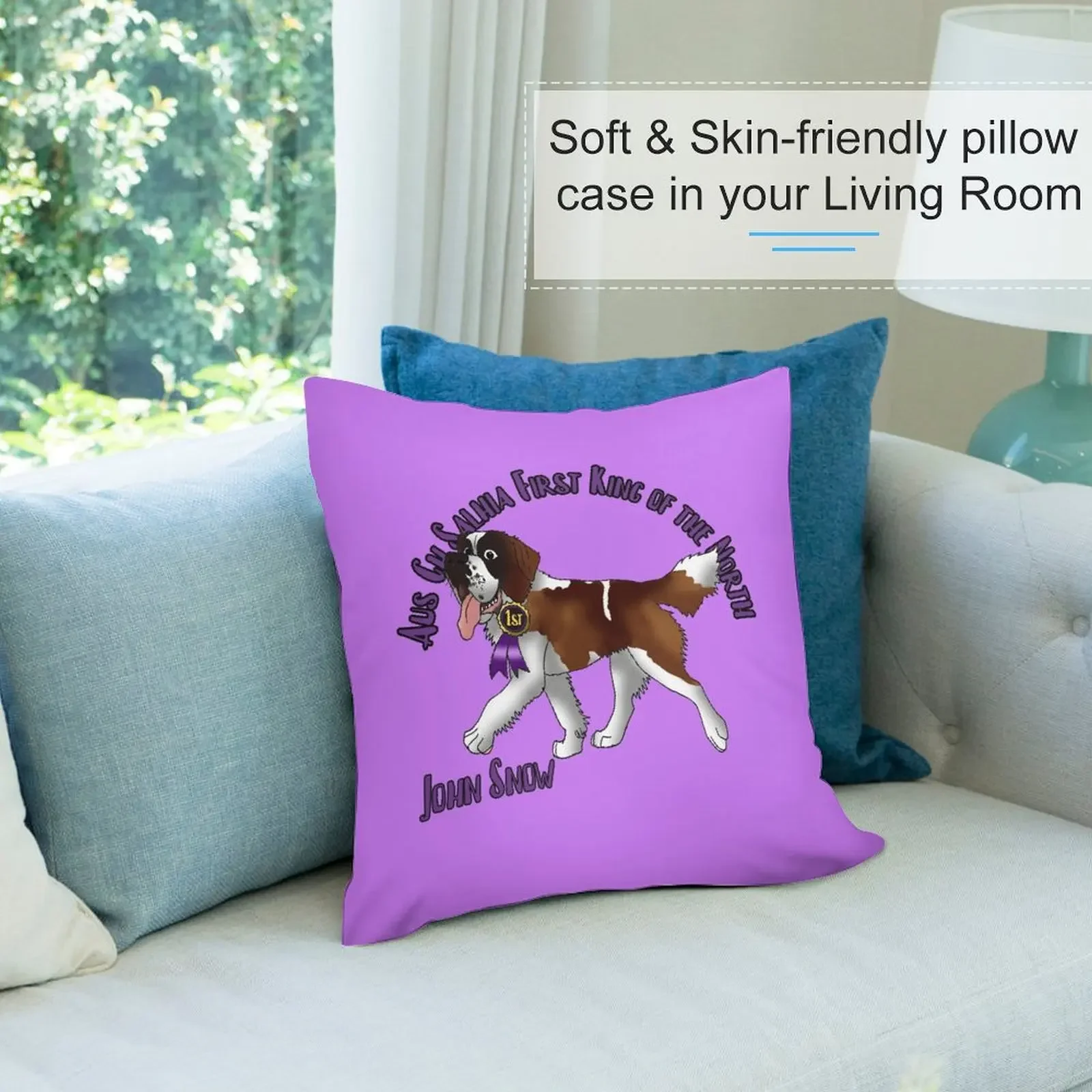 Декоративная подушка для собаки Saint Bernard чехлы диванов гостиной роскошный декор