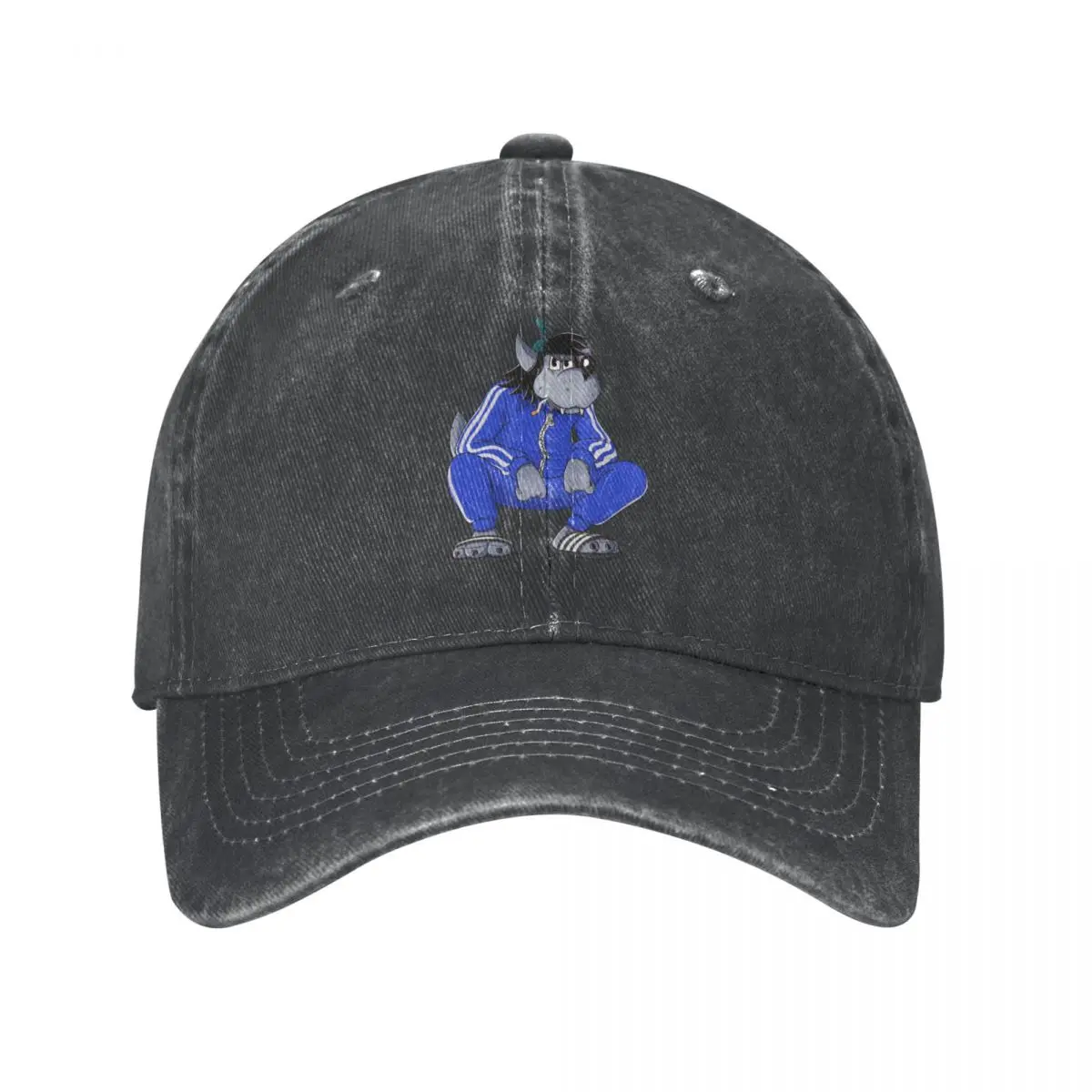 

Nu Pogodi Tracksuit Squat Wolf Unisex Baseball Cap Russia Cartoon Distressed Denim Washed Caps Hat Running Golf Snapback Cap