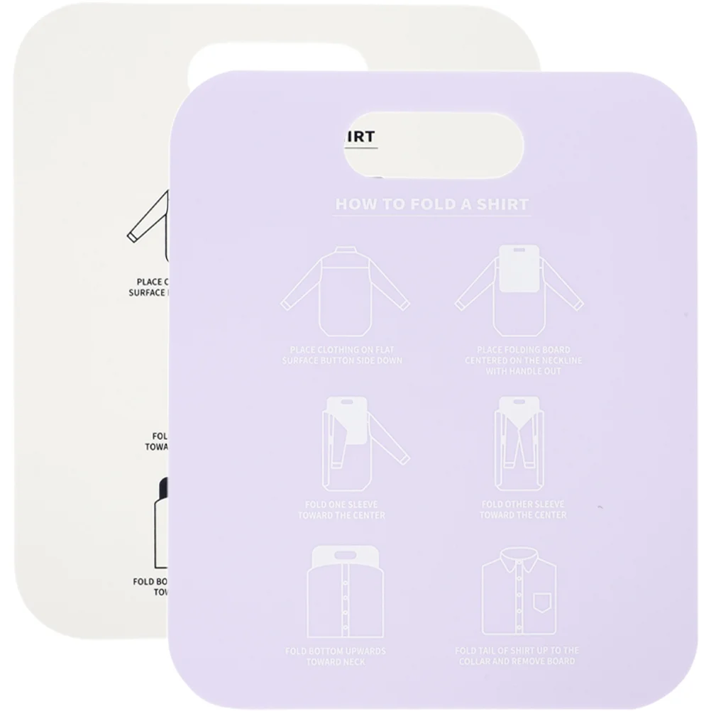 

2pcs Space Saving Room Clothing Folder Folding Clothes Board Laundry Folder Clothes Folder Folding Board
