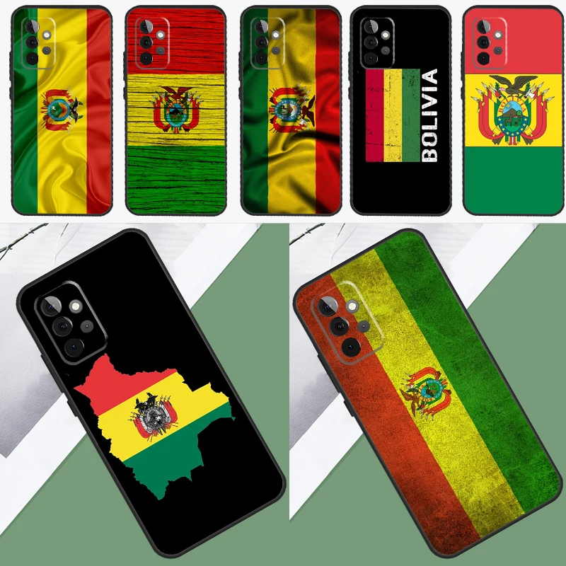 Чехол для телефона с флагом Боливии для Samsung Galaxy A34 A54 A14 A71 A51 A13 A23 A33 A53 A73 A12 A22 A52 A32