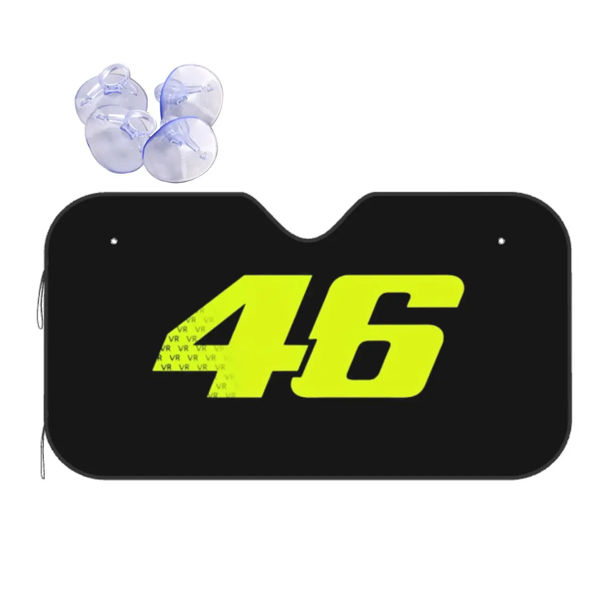 

Vr-46 Foldable Windshield Sunshade 70x130cm Foils Sunshade Visor Accessories Covers