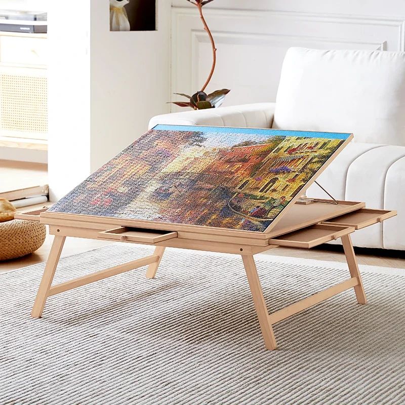 Складной стол для хранения с 6 ящиками из дерева подходит 1500 штук