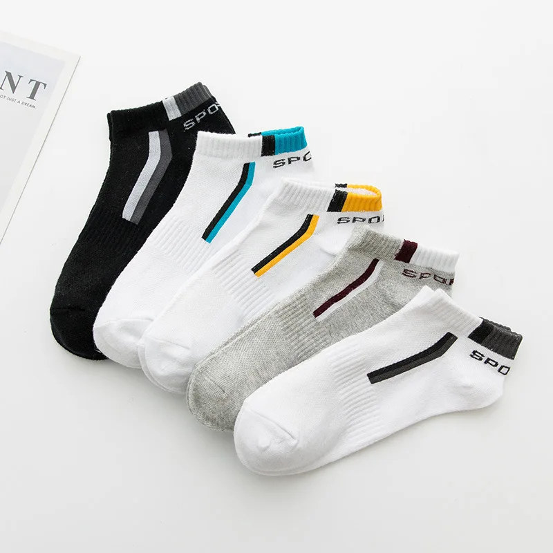 

Мужские летние тонкие дышащие спортивные дизайнерские носки с защитой от пота и запаха