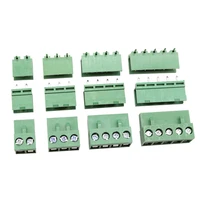 10 sets ht5 08 2345678pin terminal plug type 300v 10a 5 08mm pitch connector pcb screw terminal block