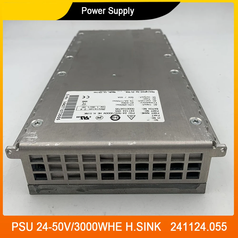 

PSU 24-50V/3000WHE H.SINK 50V60A 241124.055 For ELTEK Power Supply Module High Quality Fast Ship