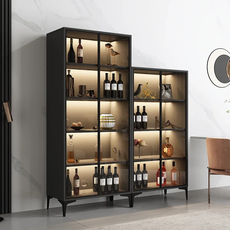 Современный простой винный шкаф обеденный боковой маленькая модель Роскошный