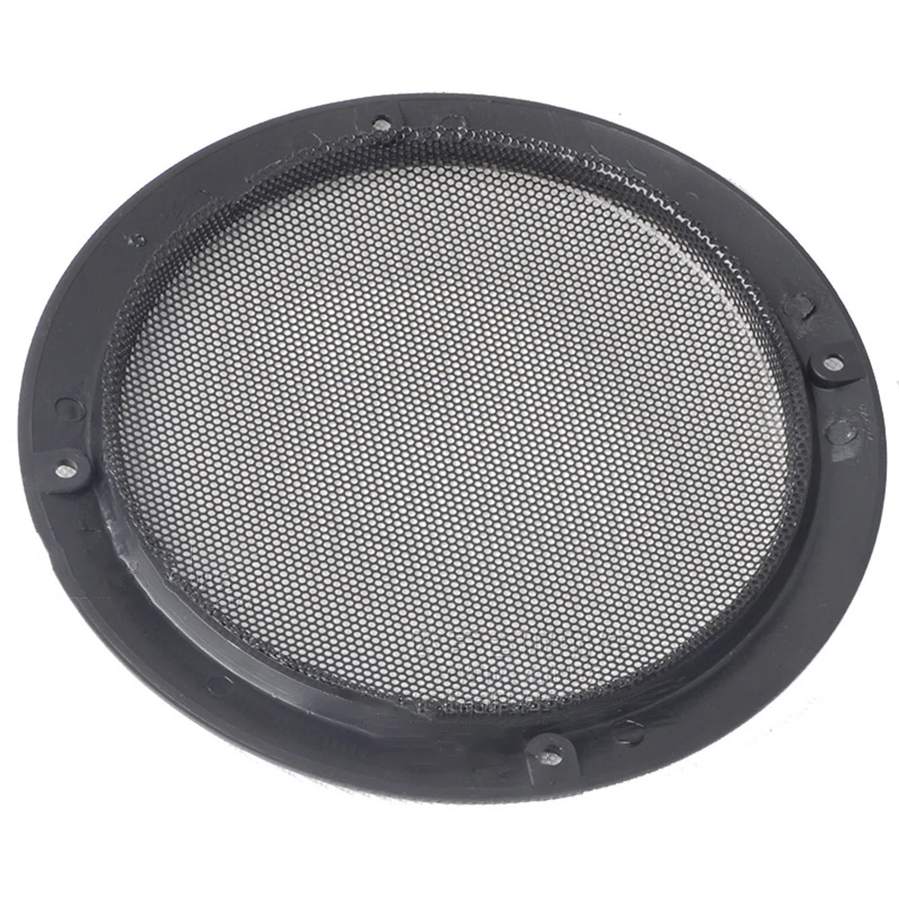 

Durable Tool Speaker Cover Earmuffs Spray Steel Mesh Subwooferc Treatment Woofer 6.5\" Audio Black Car Speaker
