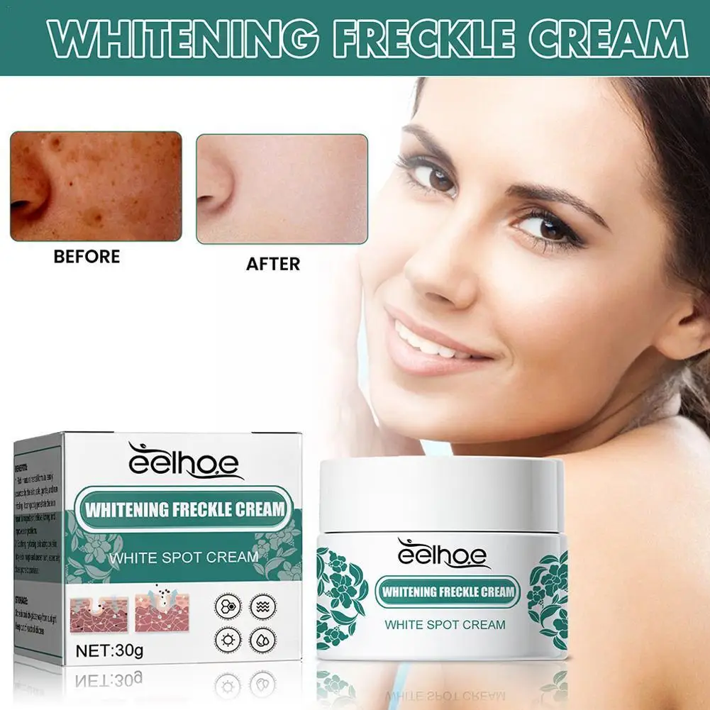 

30ml Herbal Whitening And Freckle Removing Cream Lighten Stain Chloasma Lightening Face Cream Moisturizing Freckle Sunburn C8Y8