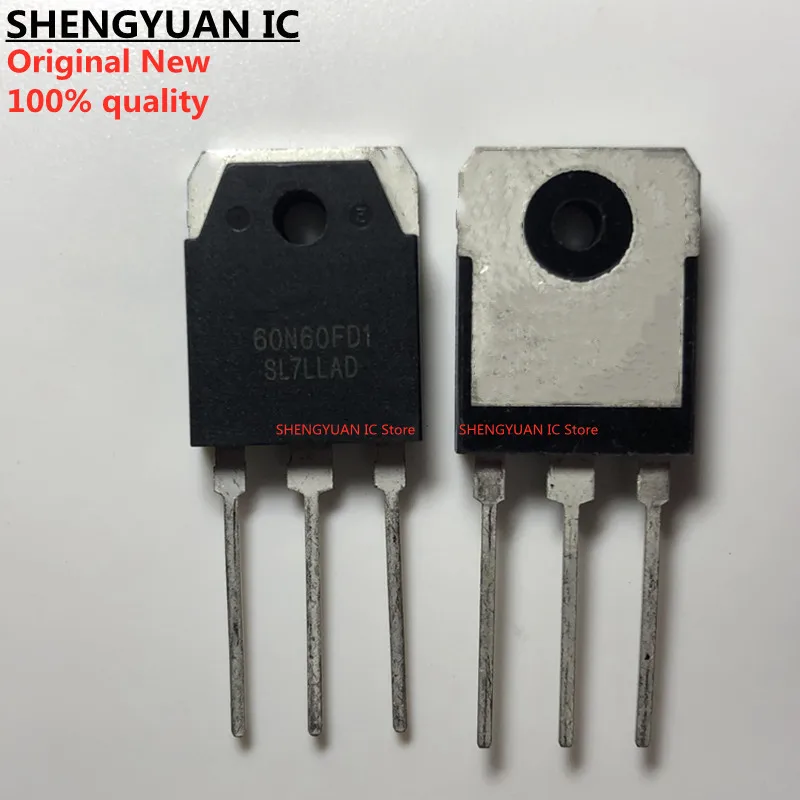 1-5 шт./лот SGT60N60FD1PN 60N60FD1 TO-3P SGT60N60FD1 IGBT труба для сварочного аппарата 60A 600V оригинальный новый 100% качество