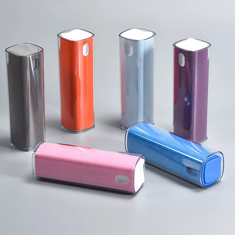 

2 In 1 Phone Screen Cleaner Spray Portable Tablet Mobile PC Screen Cleaner Microfiber Cloth Set Glass Cleaning 1pcs