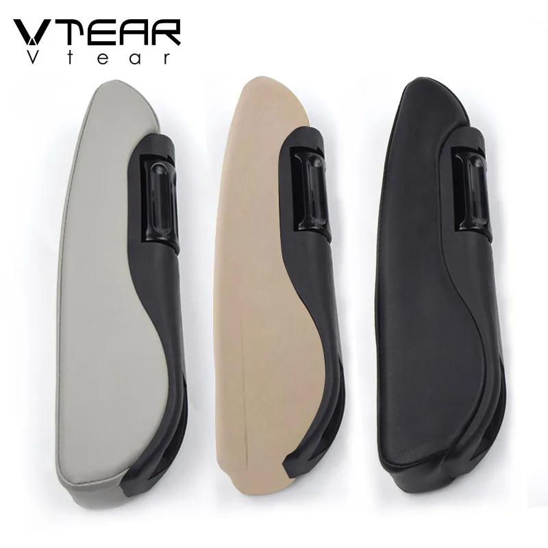 Vtear Universal Car seat armrest left right adjustable arm rest plastic leather car-styling interior accessories 1999-2019