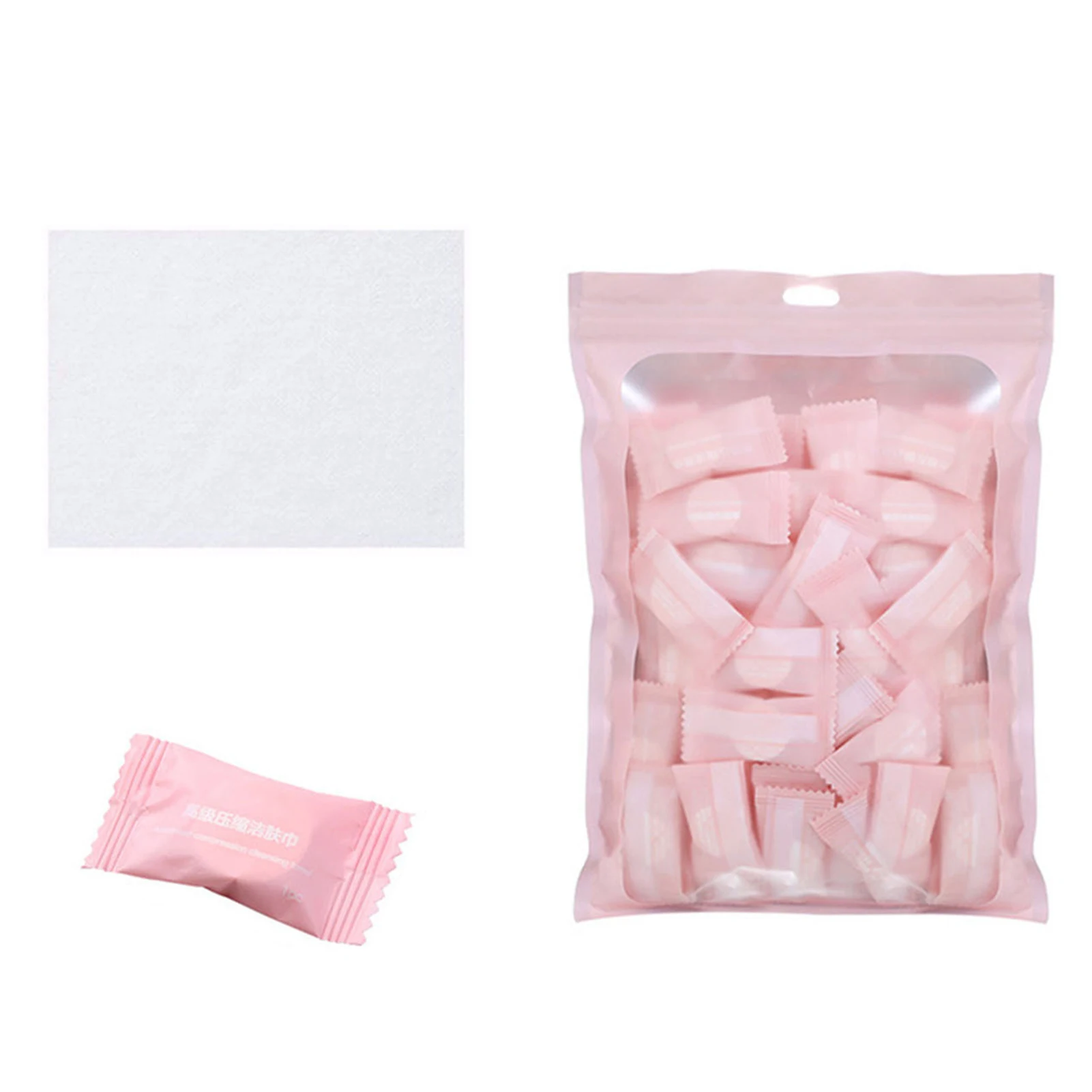 

Portable Compressed Washcloth Portable Coin Tissue Mini Cleansing Towel Non-Woven Cotton Compressed Face Wipes For Home Travel