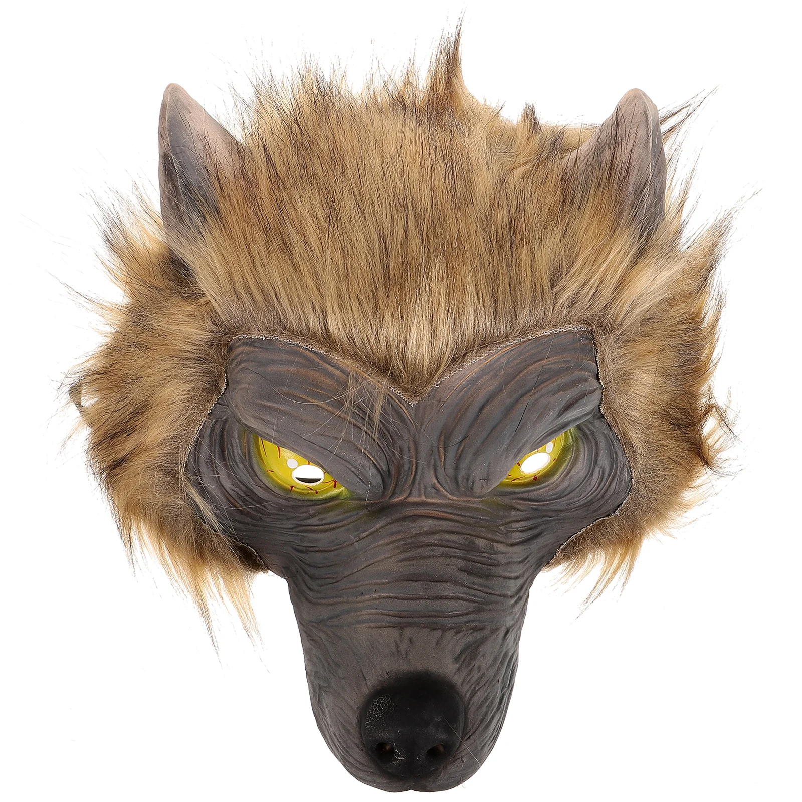 

Animal-design Mask Costume Accessory Halloween Party Carnival Supplies Wolf Cosplay