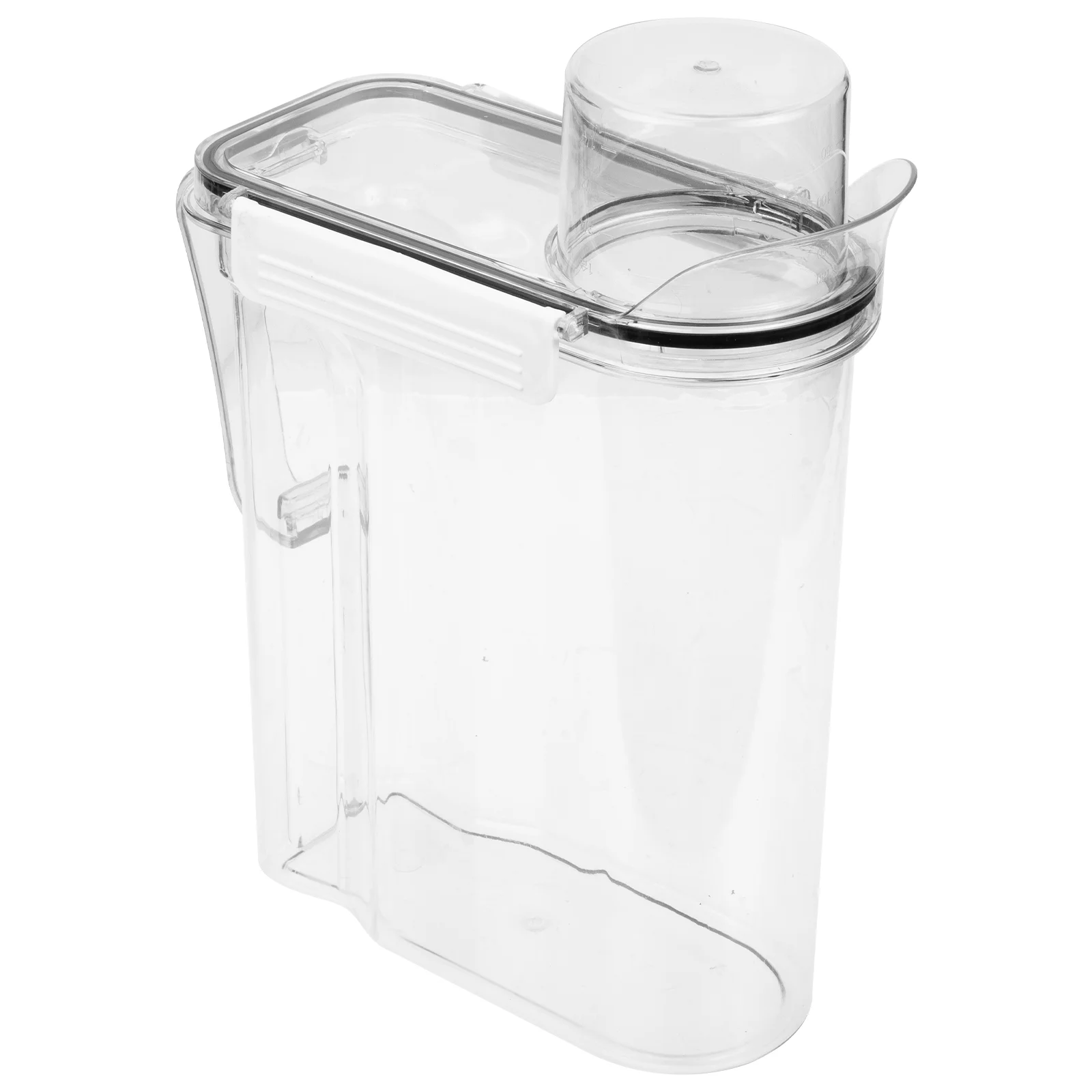 

Laundry Detergent Container Dispenser Holder Sub Bucket Soap Bottle Lotion Box Guest Essentials Bathroom Storage Washing Beads